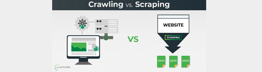 diferencia entre webcrawling y webscraping